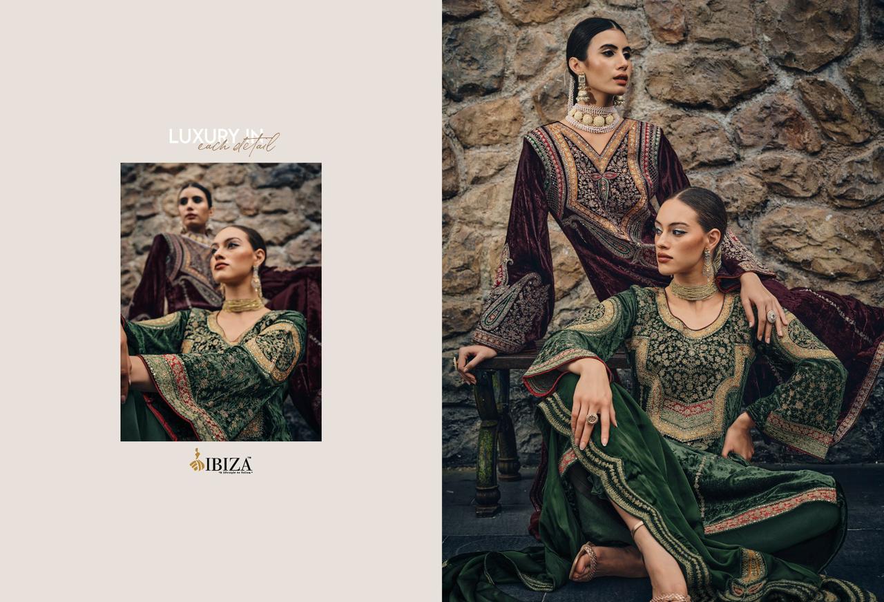 The Velvet Hub By Ibiza Heavy Wedding Salwar Suits Catalog